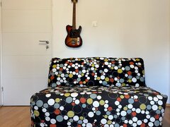 Canapea extensibila Ikea- Lycksele Havet, confort maxim, saltea spuma